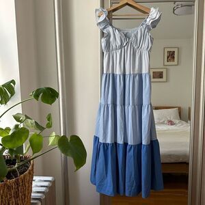 NWT English factory maxi dress